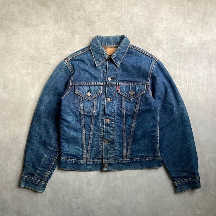 60-70's LEVI'S 70505-0317 Blanket Denim Trucker Jacket 