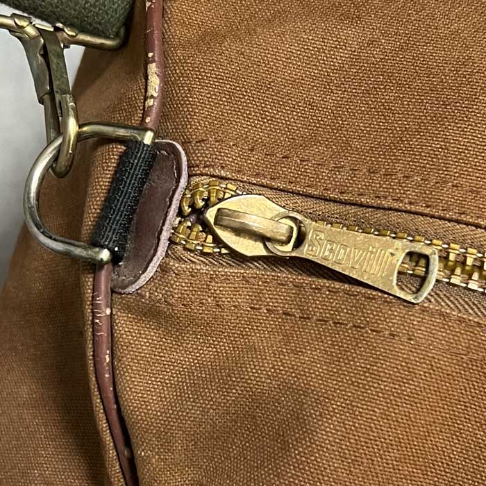 80'S L.L.BEAN DUFFLE BAG BROWN/LARGE 80年代 L.L.Bean レザー