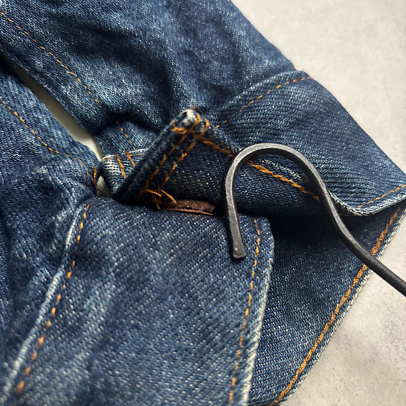 80's Levi's 71608-0216 Boa Denim Trucker Jacket Made in USA 46L 80