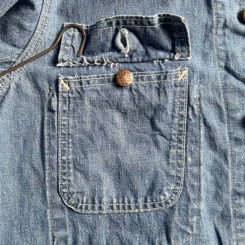 70'S BIG MAC Denim Chore Jacket 60年代 ビッグマック デニム チョア 70'S BIG MAC Denim Chore Jacket 60年代 ビッグマック デニム チョア