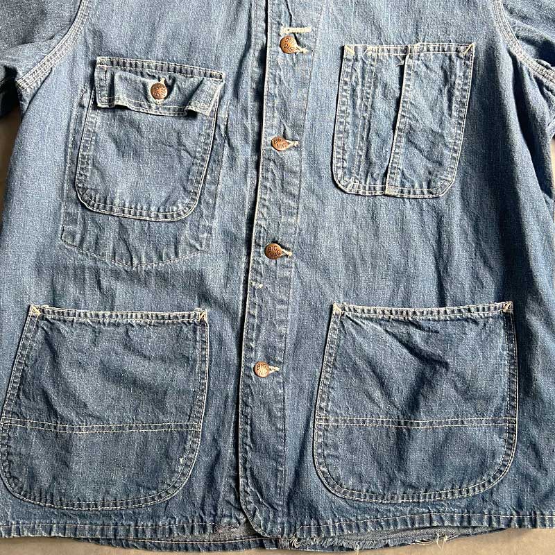 70'S BIG MAC Denim Chore Jacket 60年代 ビッグマック デニム チョア