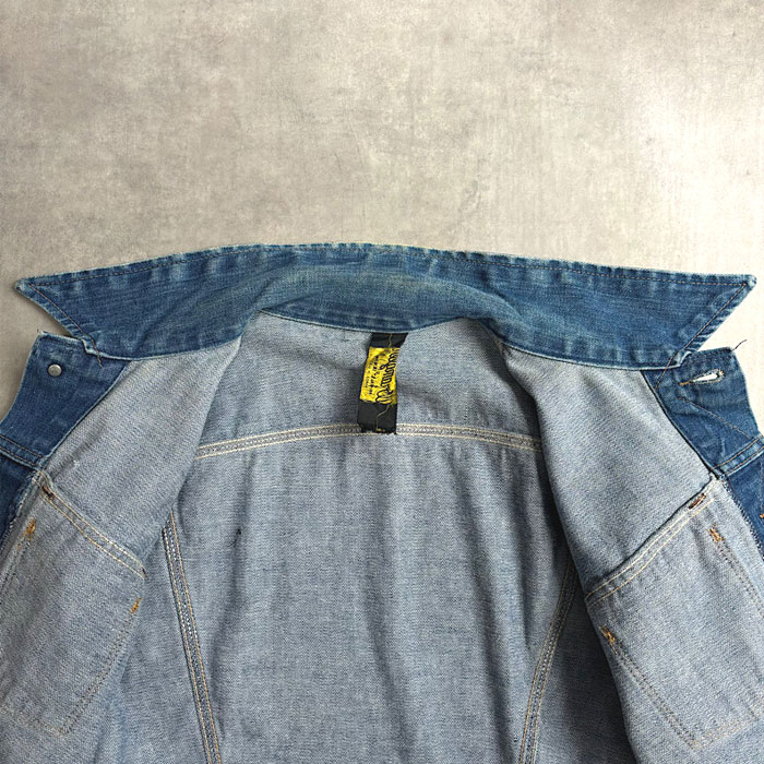 80's Wrangker 126MJ DENIM JACKET BIG SIZE 50相当 Made in USA