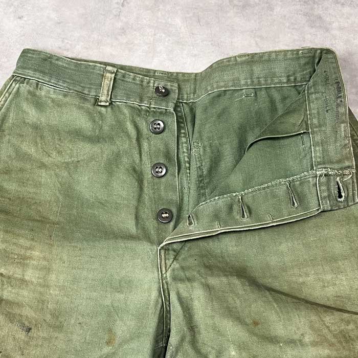 50-60's USMC P-58 Utility Pants W30/L31 50-60年代 ユーティリティ