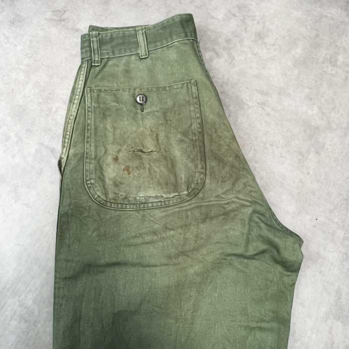 50-60's USMC P-58 Utility Pants W30/L31 50-60年代 ユーティリティ