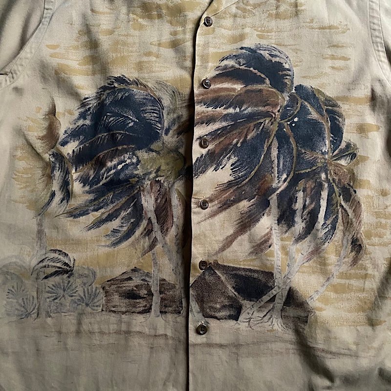 90'S POLO by Ralph Lauren Vintage Camp Short Sleeve Shirts L