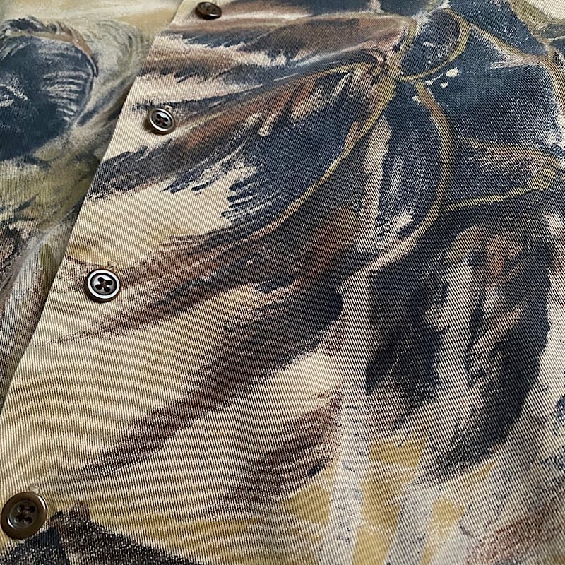 90'S POLO by Ralph Lauren Vintage Camp Short Sleeve Shirts L 90