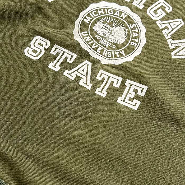60s BRENT MICHIGAN STATE 半袖スウェットvintage 60s BRENT MICHIGAN STATE 半袖スウェットvintage