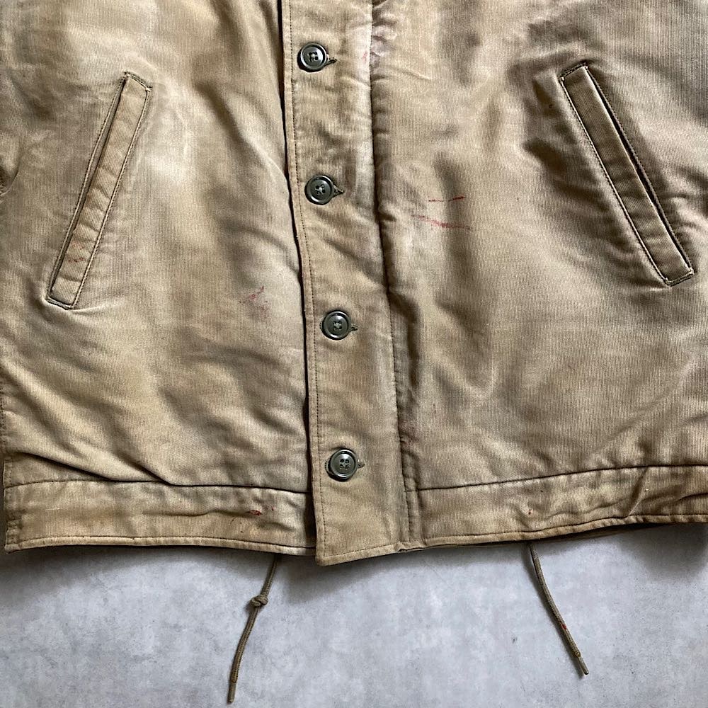 Vintege USN 50s N-1 deck jacket デッキジャケット 50's U.S.NAVY N-1