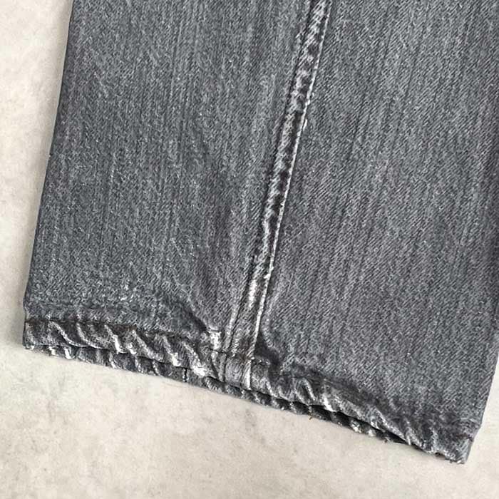 廃版リーバイス501XX薄めブラック ジーンズW32L32加工なし 中古・古着通販】LEVI'S (リーバイス) 80S～ ブラックデニム