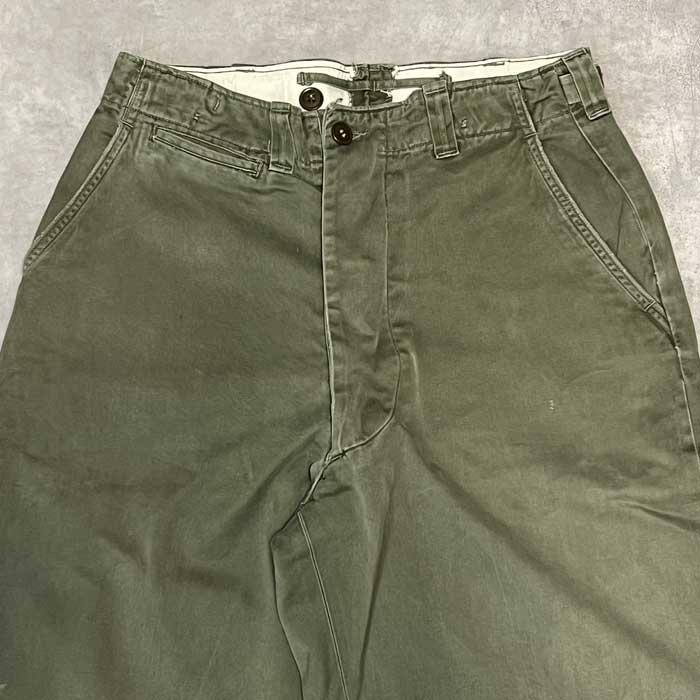 40's U.S.ARMY M-43 Field Pants W31L29 40年代 U.S.ARMY M-43