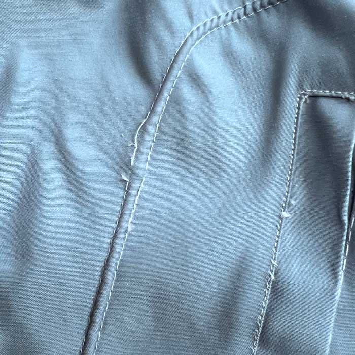 VINTAGE 60-70'S McGREGOR SCOTTISH DRIZZLER JACKET Made in USA BLUE