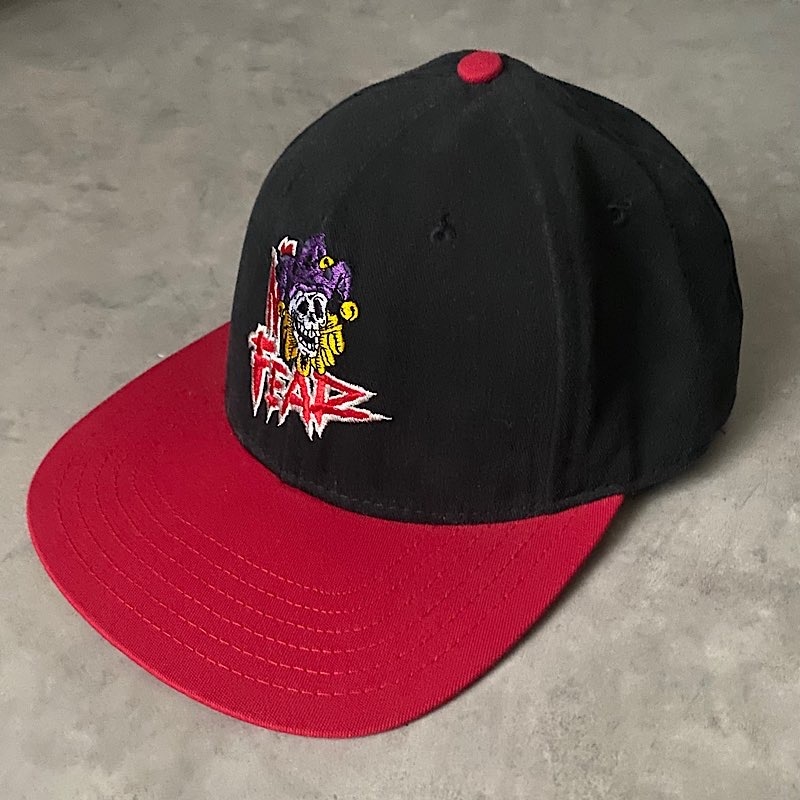 90'S NO FEAR SKULL CAP MADE IN USA ONESIZE/BLACK 90年代 ノー