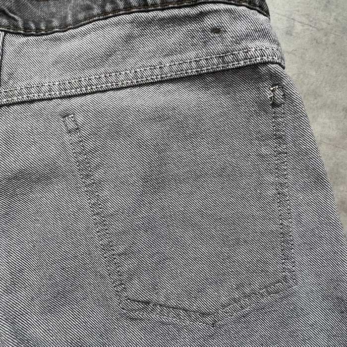 90's Levi's 505 YARN-DYED BLACK JEANS MADE IN USA W36L30 90ǯ ꡼Х 505  ֥å ǥ˥  ꥫ