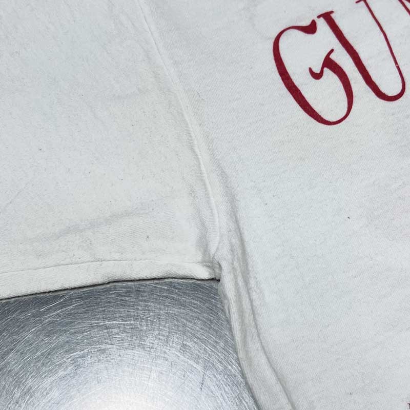 90's GUNS'N ROSES 93'World Tour T-Shirts XL/WHITE Made in USA 90