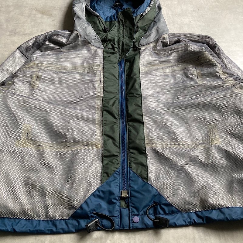 2001 PATAGONIA Deep Wading Jacket NAVY/XL 2001年製 パタゴニア