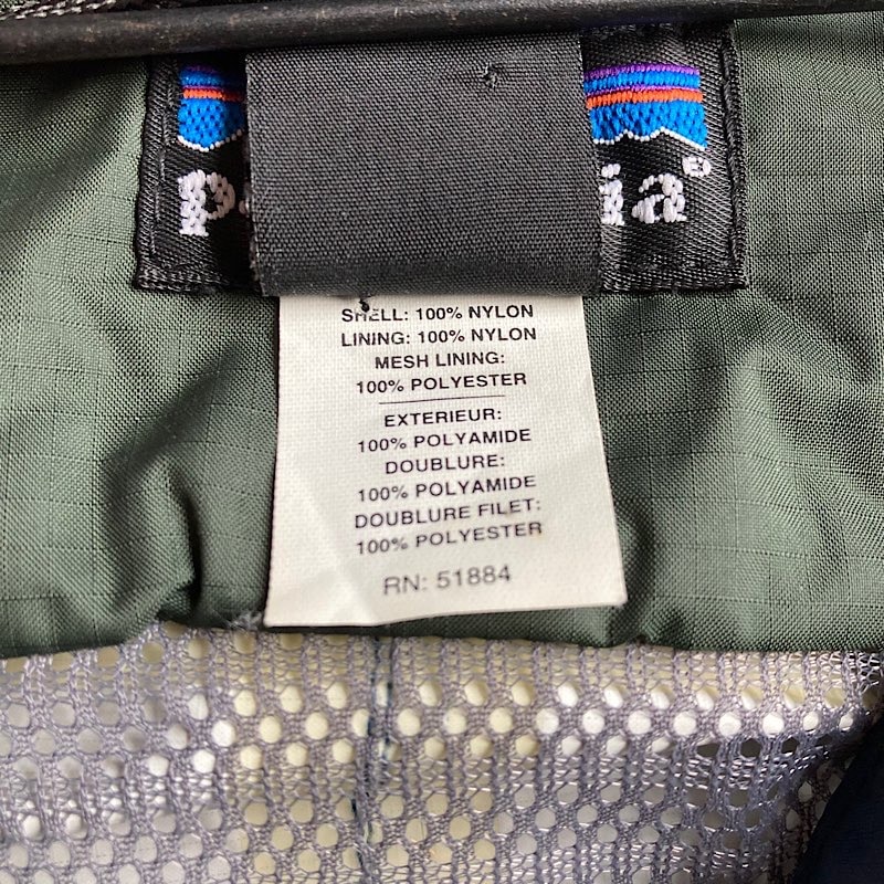 2001 PATAGONIA Deep Wading Jacket NAVY/XL 2001年製 パタゴニア