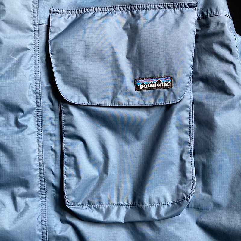 2001 PATAGONIA Deep Wading Jacket NAVY/XL 2001年製 パタゴニア