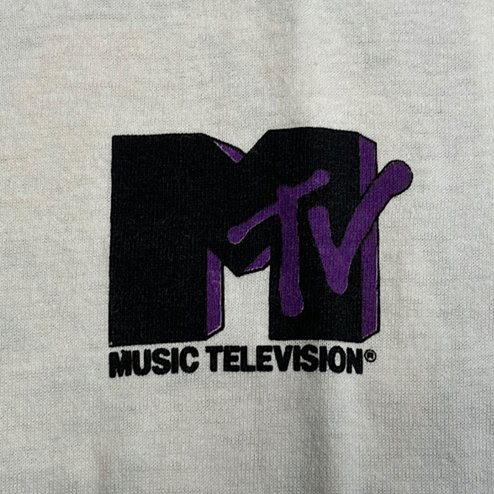 90's MTV T-Shirts Made in USA WHT/L 90年代 MTV Tシャツ