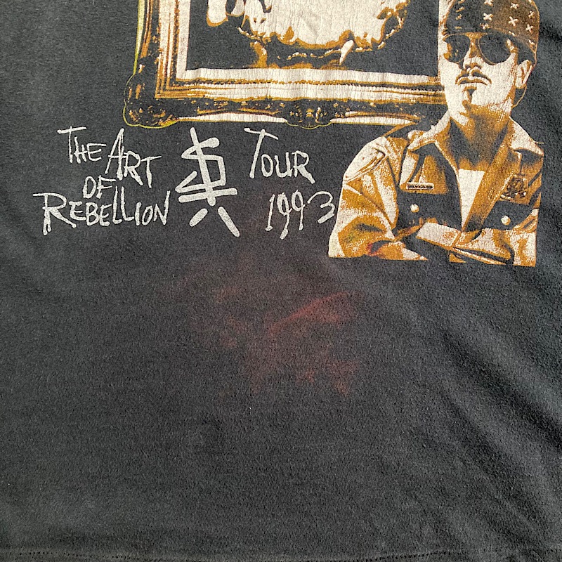 90's SUICIDAL TENDENCIES The Art of Rebelion Tour T-shirts BLK 90