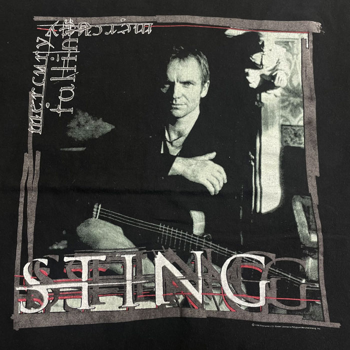 90's STING TOUR T-Shirts Made in USA 90年代 スティング