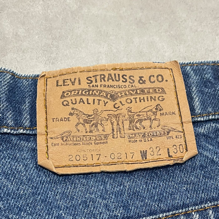 80's Levi's 517 JEANS Made in USA W32L30 80年代 リーバイス 517