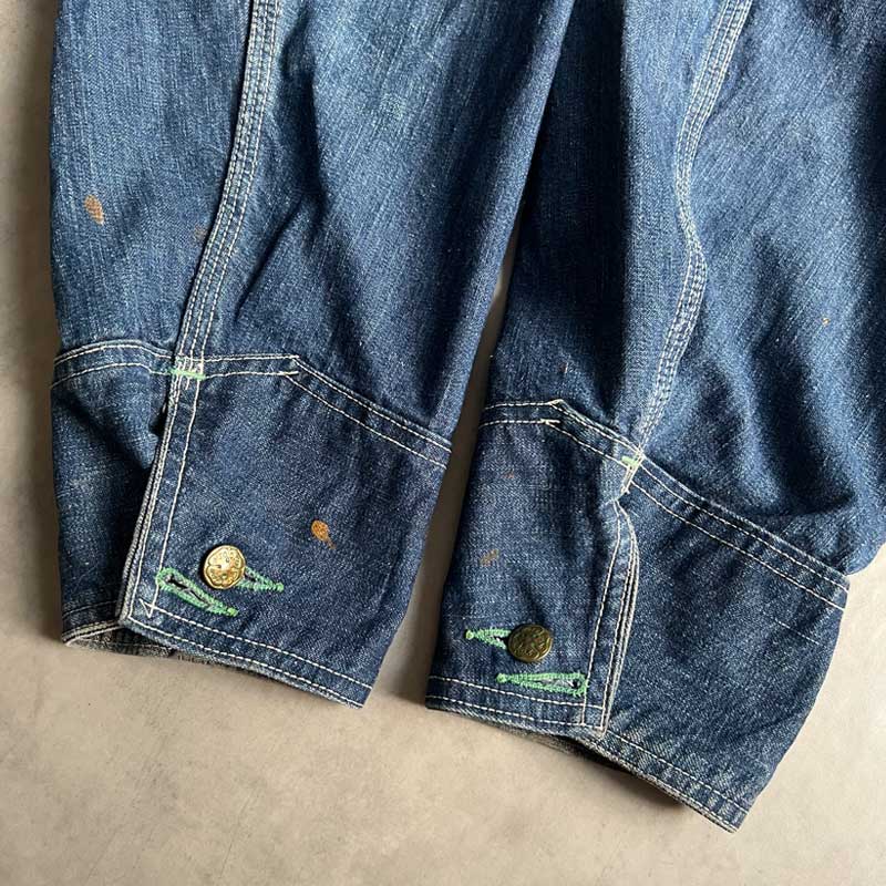 40'S OSHKOSH Denim Chore Jacket 40年代 オシュコシュ デニム
