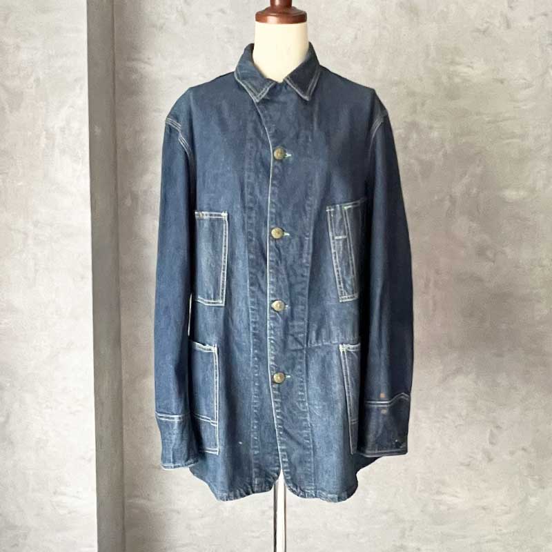 40'S OSHKOSH Denim Chore Jacket 40年代 オシュコシュ デニム