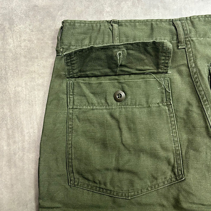 70's U.S.ARMY BAKER PANTS OG-107 W36L31 70年代 U.S.ARMY ベイカー