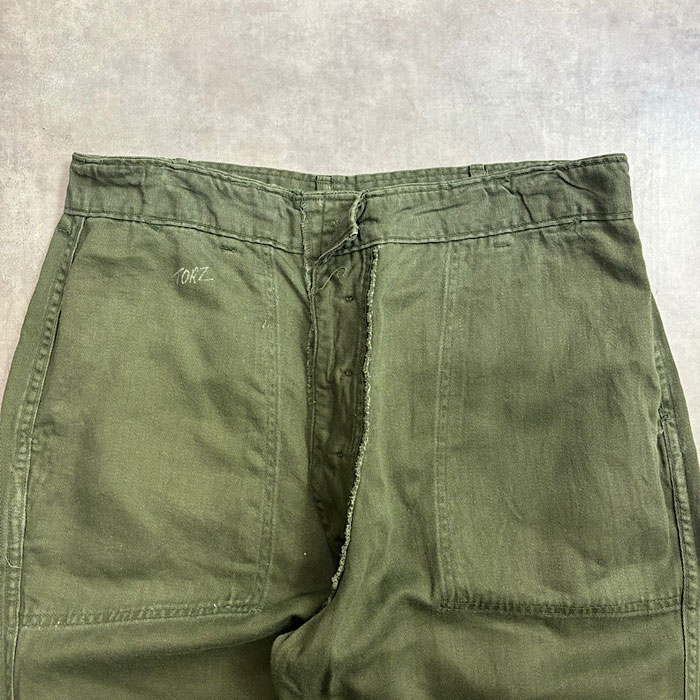70's U.S.ARMY BAKER PANTS OG-107 W36L31 70年代 U.S.ARMY ベイカー