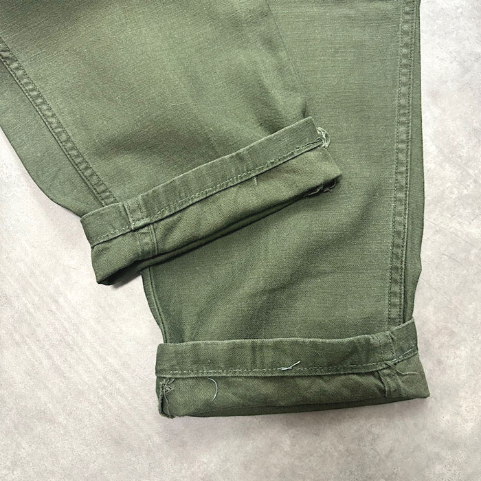 70's U.S.ARMY BAKER PANTS OG-107 W36L31 70年代 U.S.ARMY ベイカー