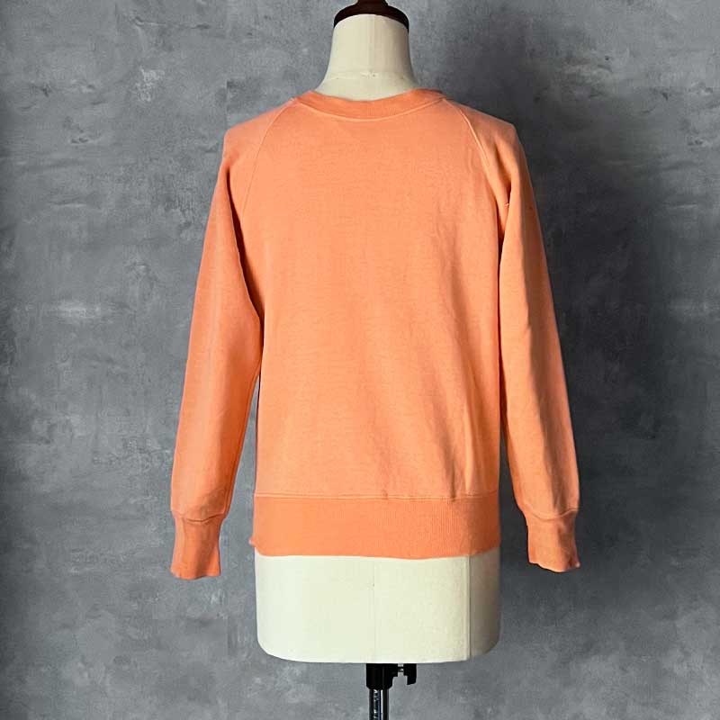 60'S MONSTER PRINT Vintage Sweat Shirts ORANGE 60年代