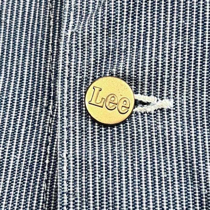 VINTAGE 60'S LEE 96-J PIN STRIPE CHORE JACKET 42/REGLAR