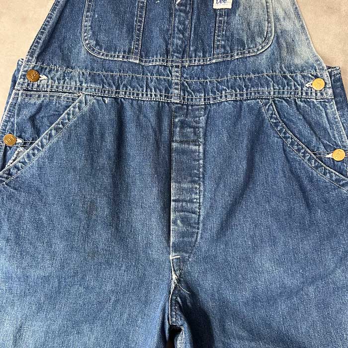 60年〜70年代JELT DENIM使用 Lee ビンテージオーバーオール VINTAGE 60's LEE JELT DENIM OVERALL Made in USA ヴィンテージ