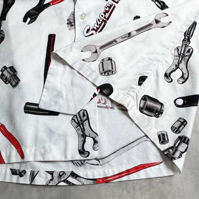 VINTAGE 60'S SURF LINE HAWAII SNAP-ON TOOL PATTERN SHIRTS