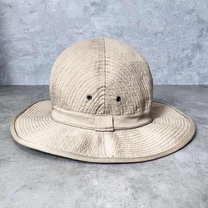 デッドストック 80s BANANA REPUBLIC コットン サファリハット ビンテージ80's○BANANA REPUBLICサファリハットsize M○231030i5