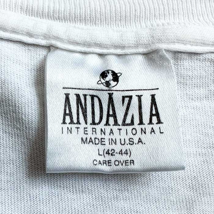 【貴重！】イタリア代表/H/90年モデル 90's M.C. ESCHER MULTI DESIGN T-Shirts Made in USA WHITE/L