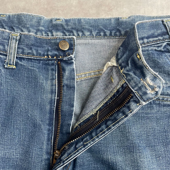70's Lee 101Z SIDE BLACKTAG Made in USA/W34 70年代 リー 101Z