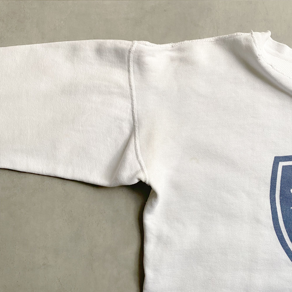 50's VINTAGE Penneys Sweat Shirts /WHITE 50年代 ヴィンテージ