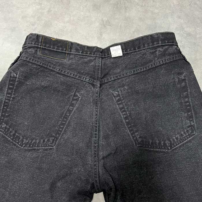 90s カナダ製 Levi’s 505 ブラックデニム W33L31 ビンテージ 90s カナダ製 Levi'sリーバイス 505 ブラック デニムパンツ w36