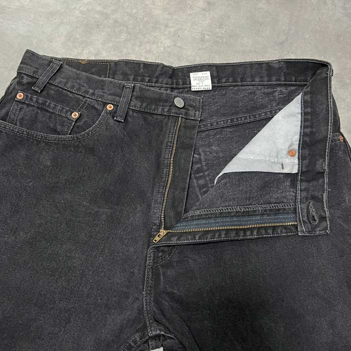 90's Levi's 505 BLACK JEANS MADE IN CANADA W38L30 90ǯ ꡼Х 505 ֥å ǥ˥  ʥ 