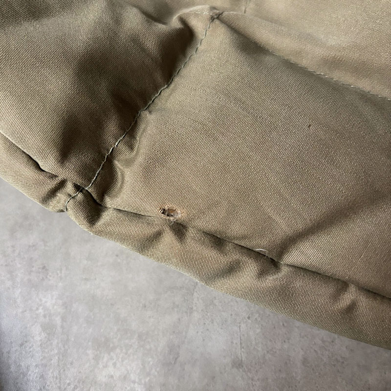 80'S EDDIE BAUER Snap Jac Down Jacket KHAKI 80年代 エディバウアー