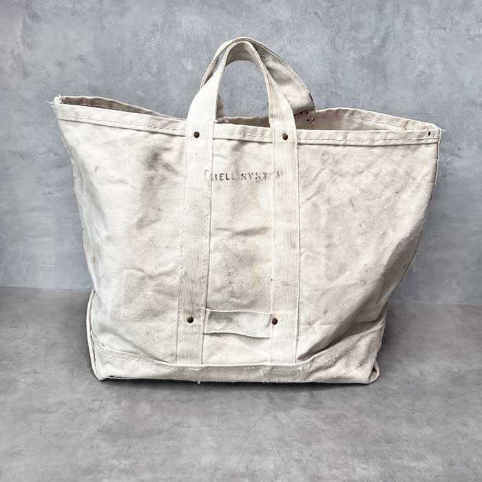 Around 50'S BELL SYSTEM Canvas Tool Bag 50年代 ベルシステム