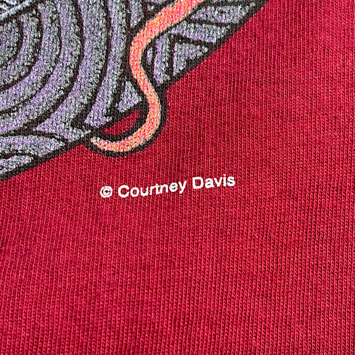 90'S FASHION VICTIM Courtney Davis T-Shirt Made in USA XL