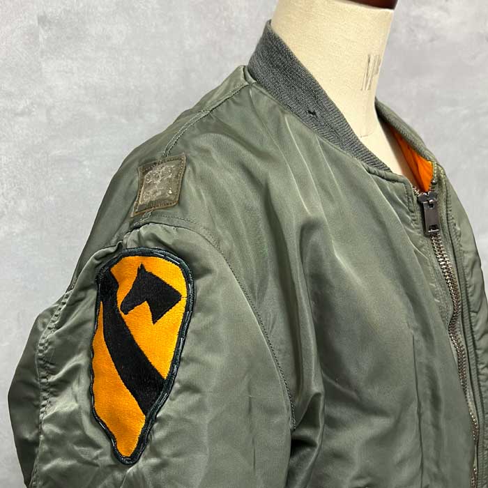 60'S USAF MA-1 MIL-J-8279D Flight Jacket SIZE/L | 【USED.VINTAGE