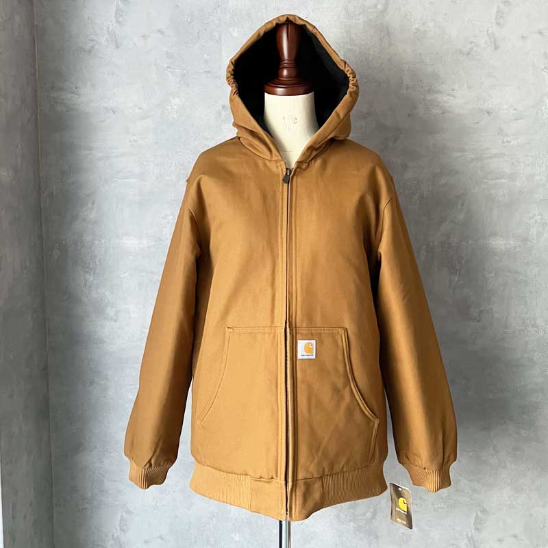 Carhartt アクティブジャケット ボーイズXL CARHARTT Boy's Active Jacket BROWN/XL(18-20) カーハート