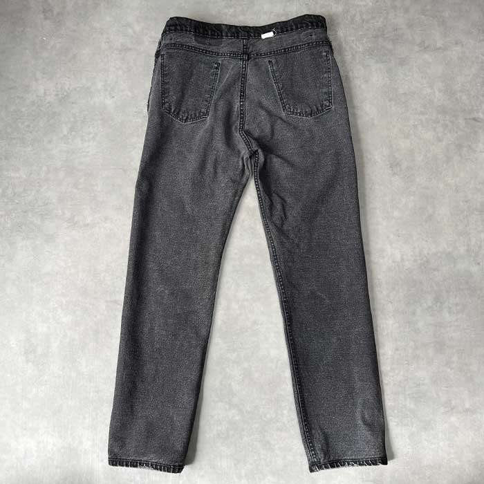 Levi's505 Black 後染ブラック 33×30 90's Levi's 505 USA製 W33 ブラック