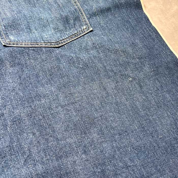 50s HERCULES ビンテージデニムエプロン　ヘラクレス　濃紺　ミミ付き VINTAGE 50'S HERCULES DENIM APRON ヴィンテージ 50年代 ヘラクレス