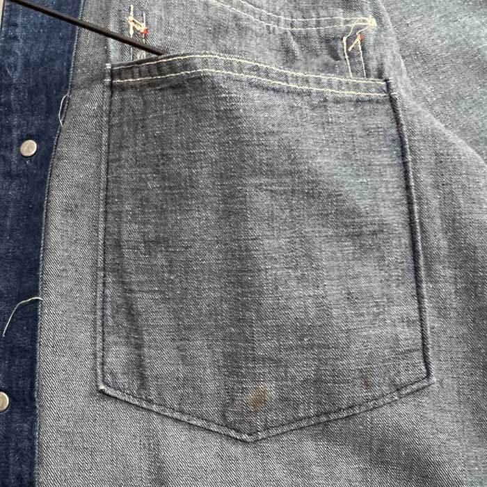 60'S BIG MAC Denim Chore Jacket SIZE/42相当 60年代 ビッグマック