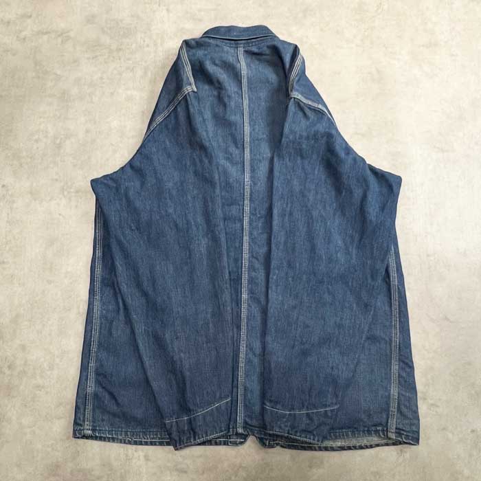 60'S BIG MAC Denim Chore Jacket SIZE/42相当 60年代 ビッグ