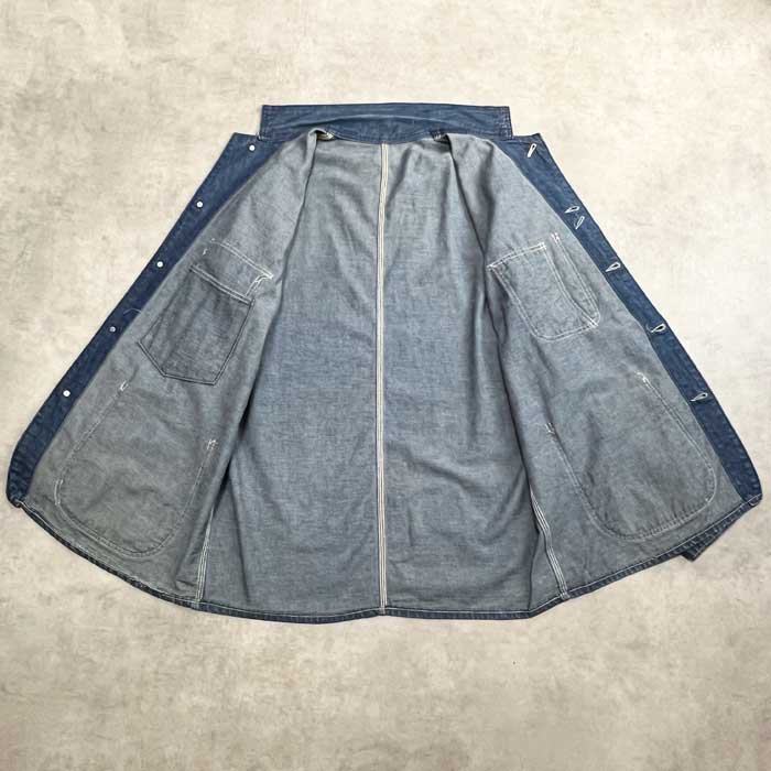 60'S BIG MAC Denim Chore Jacket SIZE/42相当 60年代 ビッグ